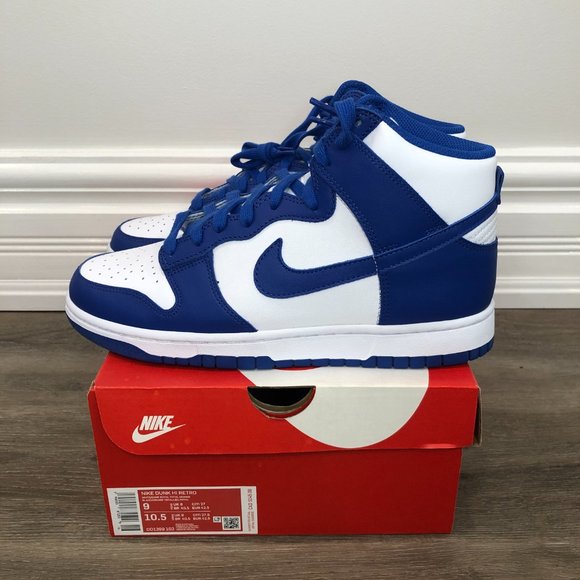 Nike Dunk High Game Royal - Picture 2 of 7
